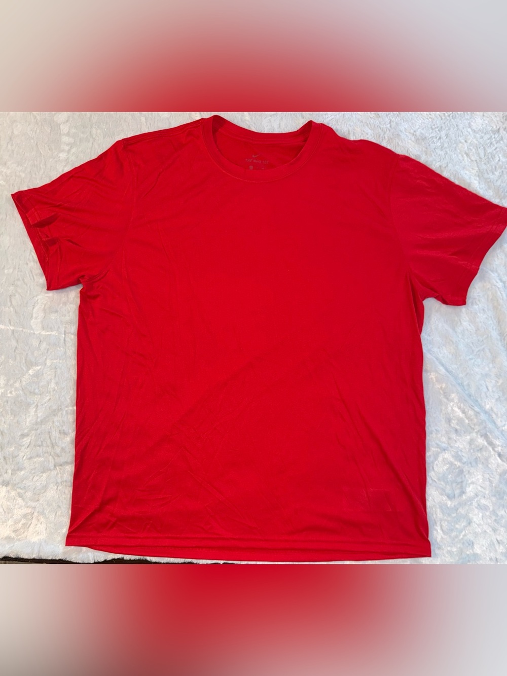 Nike Red Short Sleeve Tee